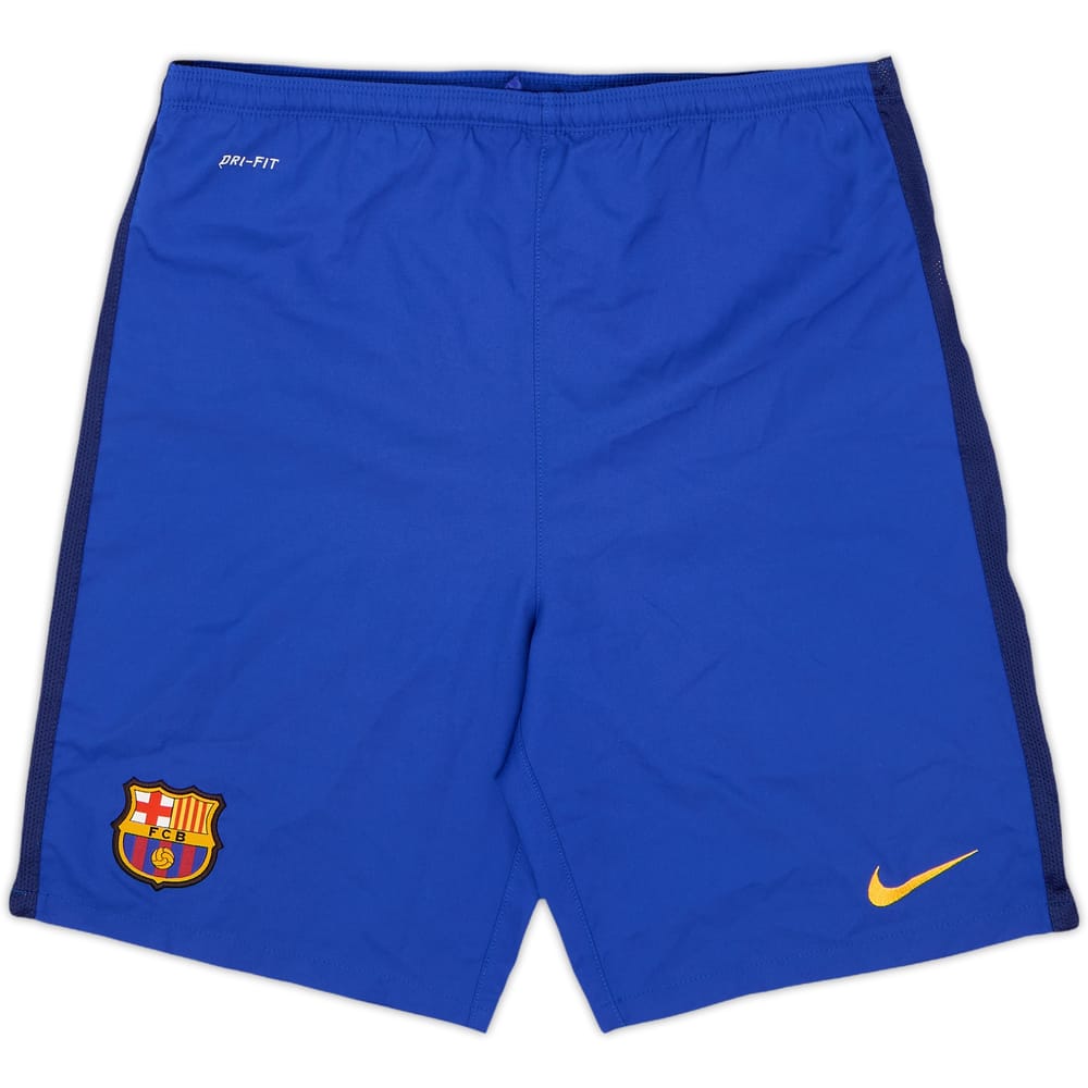 2015-16 Barcelona Away Shorts - 5/10 - (XL.Boys)