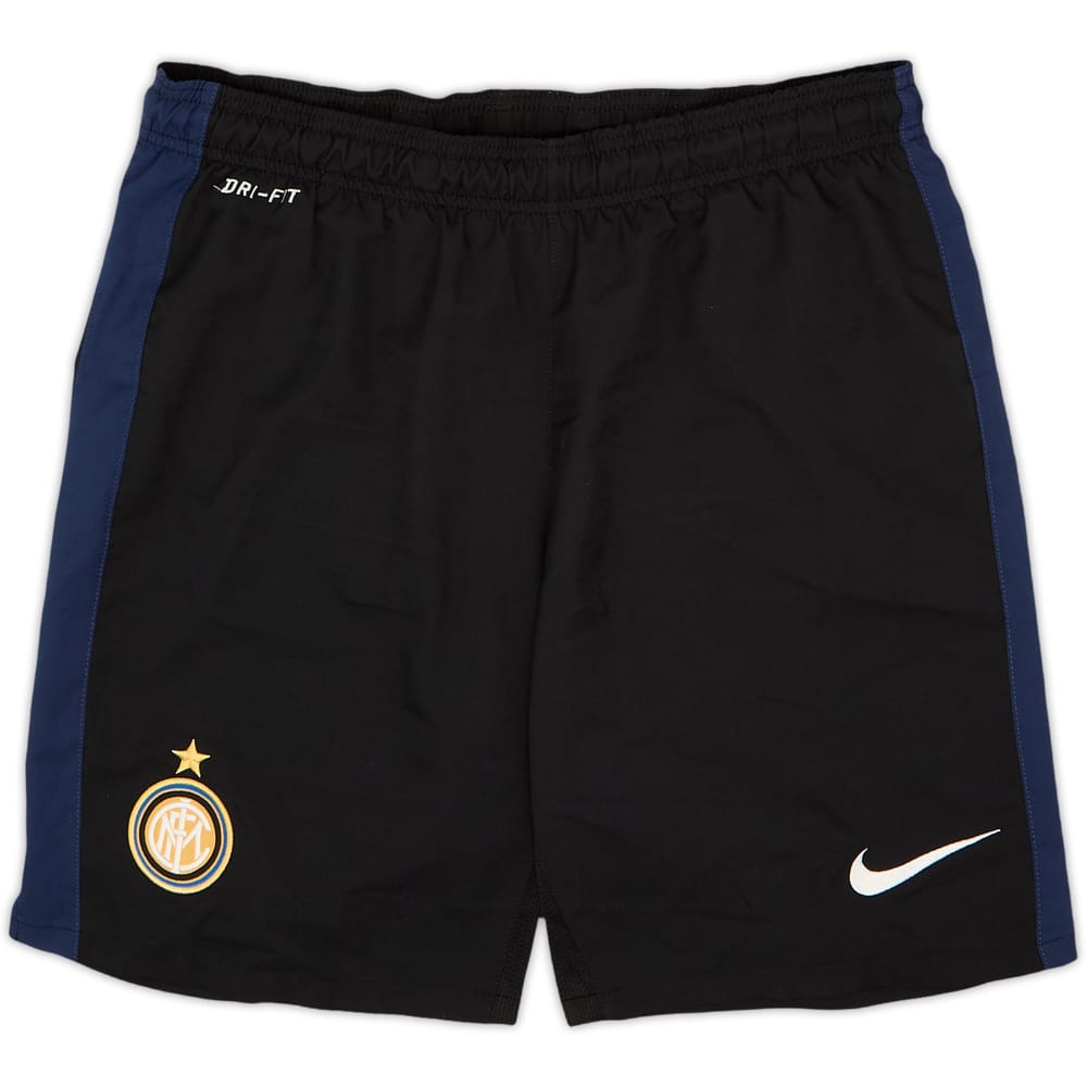 2013-14 Inter Milan Home Shorts - 8/10 - (M)