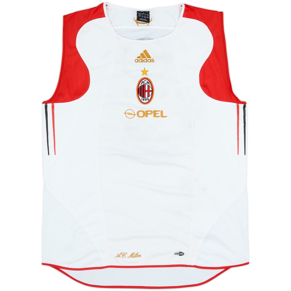 2004-05 AC Milan Player Issue adidas Training Vest - 5/10 - (XL)