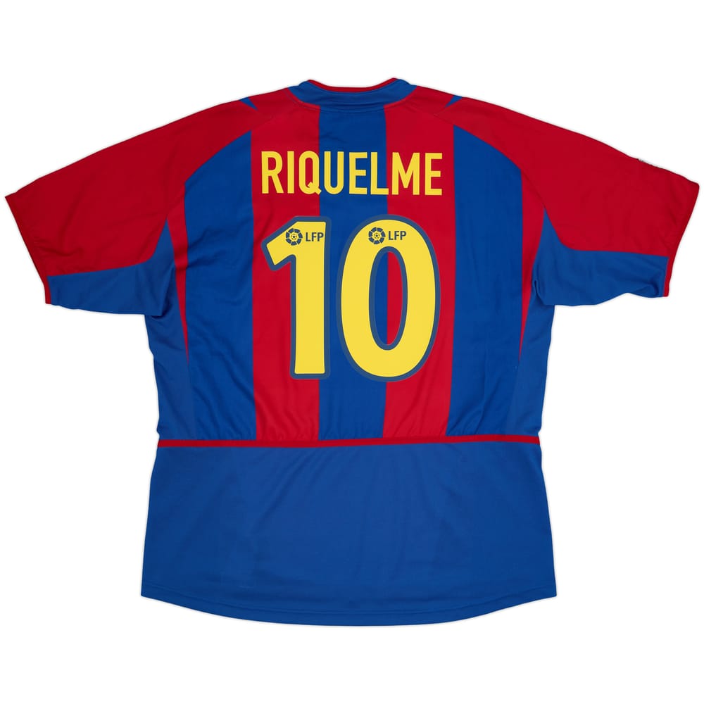 2002-03 Barcelona Camiseta Local Riquelme #10 - 8/10 - (XL)