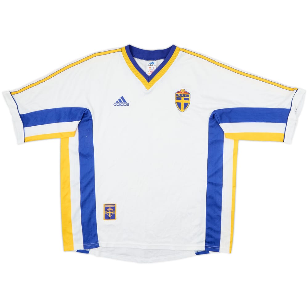 1998-00 Sweden Away Shirt - 8/10 - (L)
