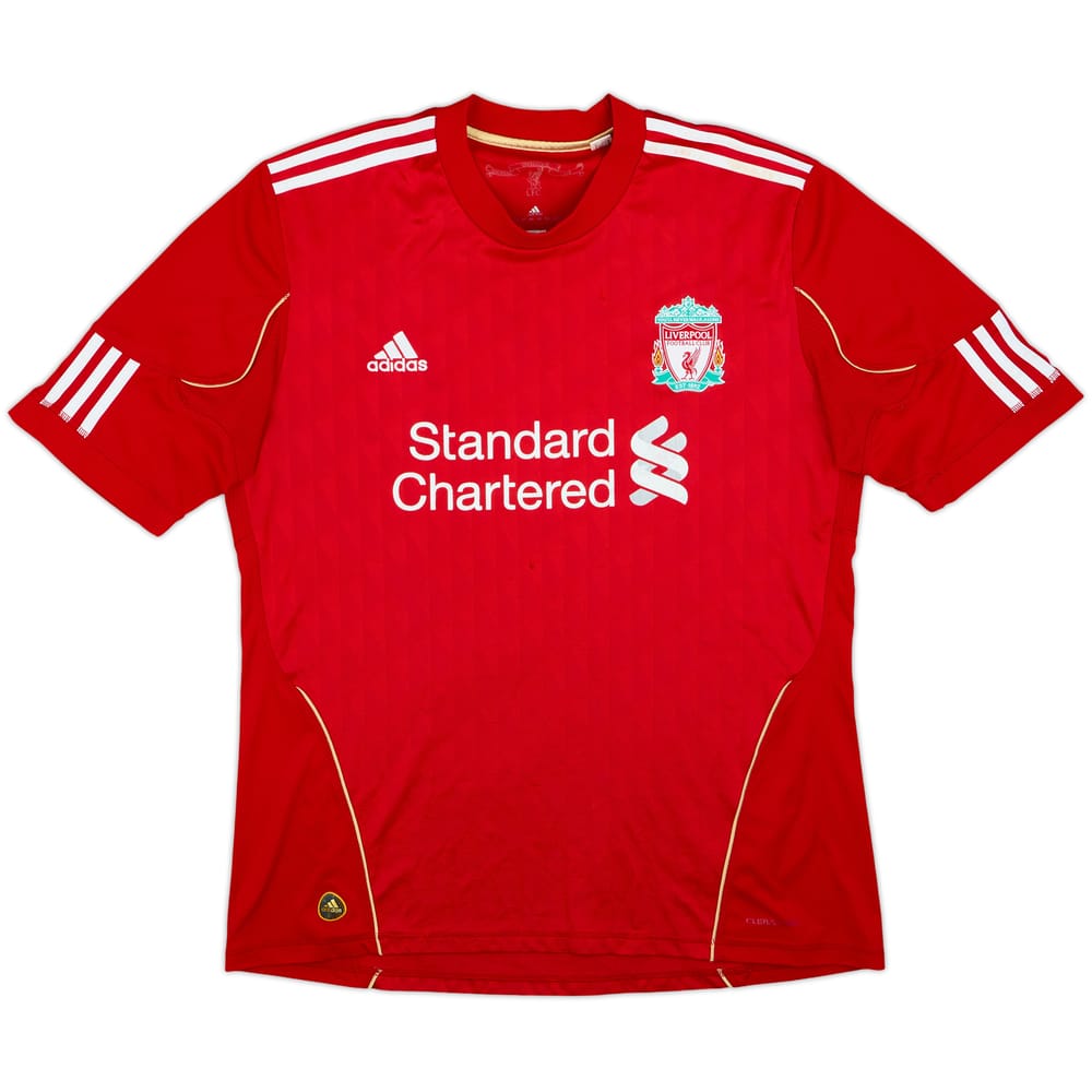 2010-12 Liverpool Camiseta Local - 4/10 - (L)