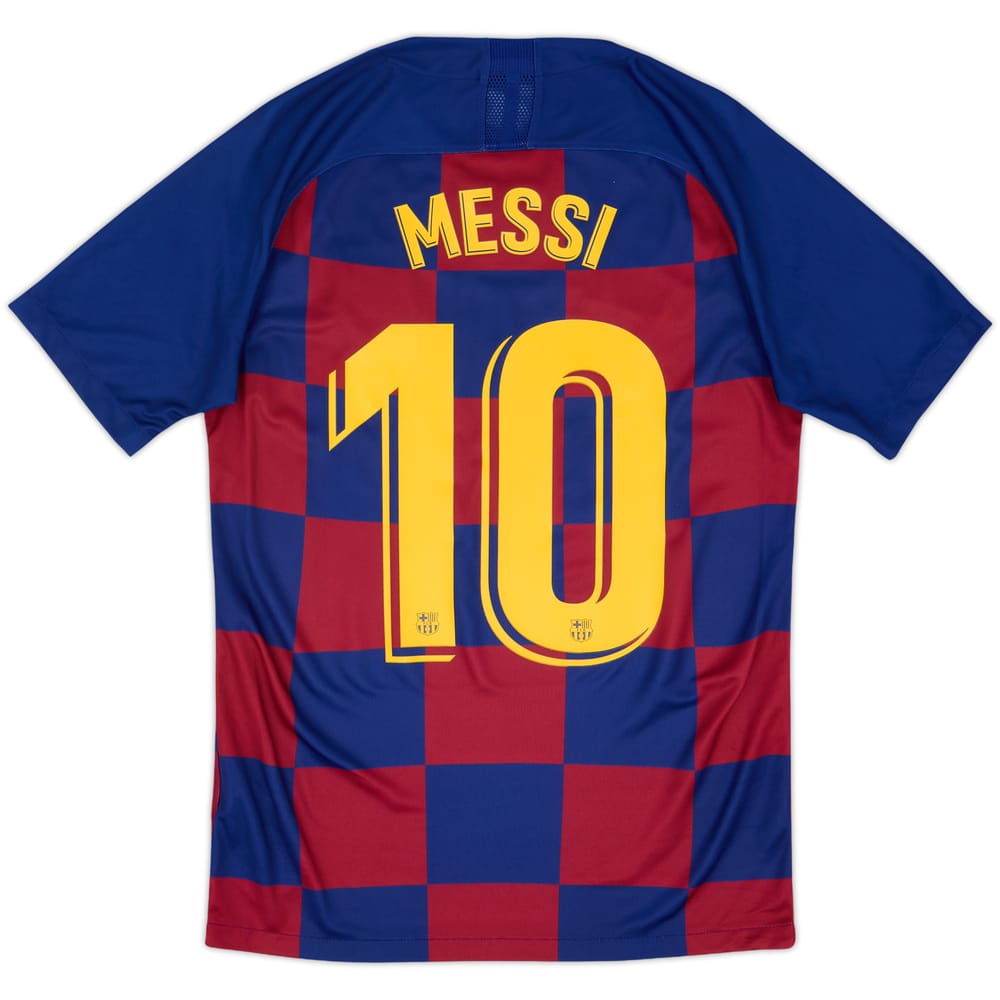 2019-20 Barcelona Home Shirt Messi #10 - 8/10 - (S)