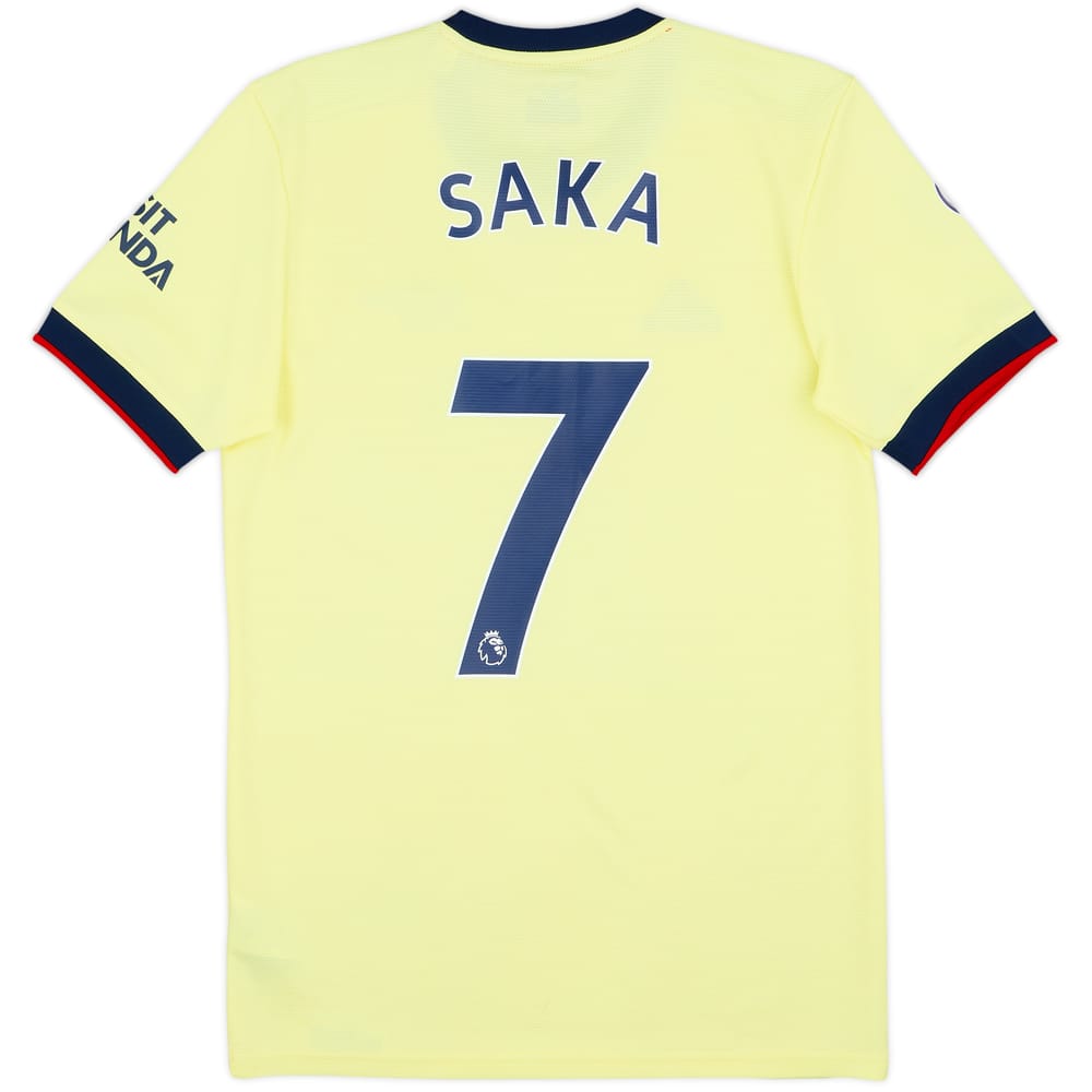2021-22 Arsenal Away Shirt Saka #7 - 9/10 - (S)