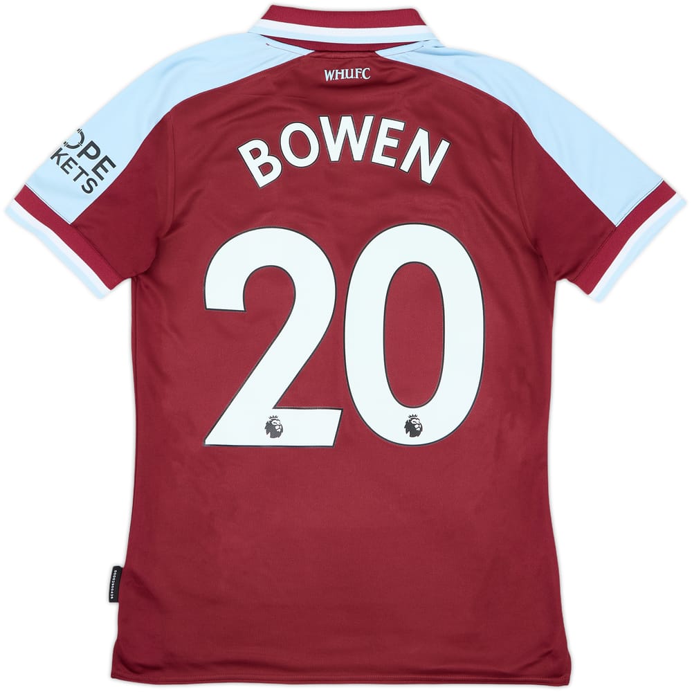 2021-22 West Ham Home Shirt Bowen #20 - 6/10 - (S)