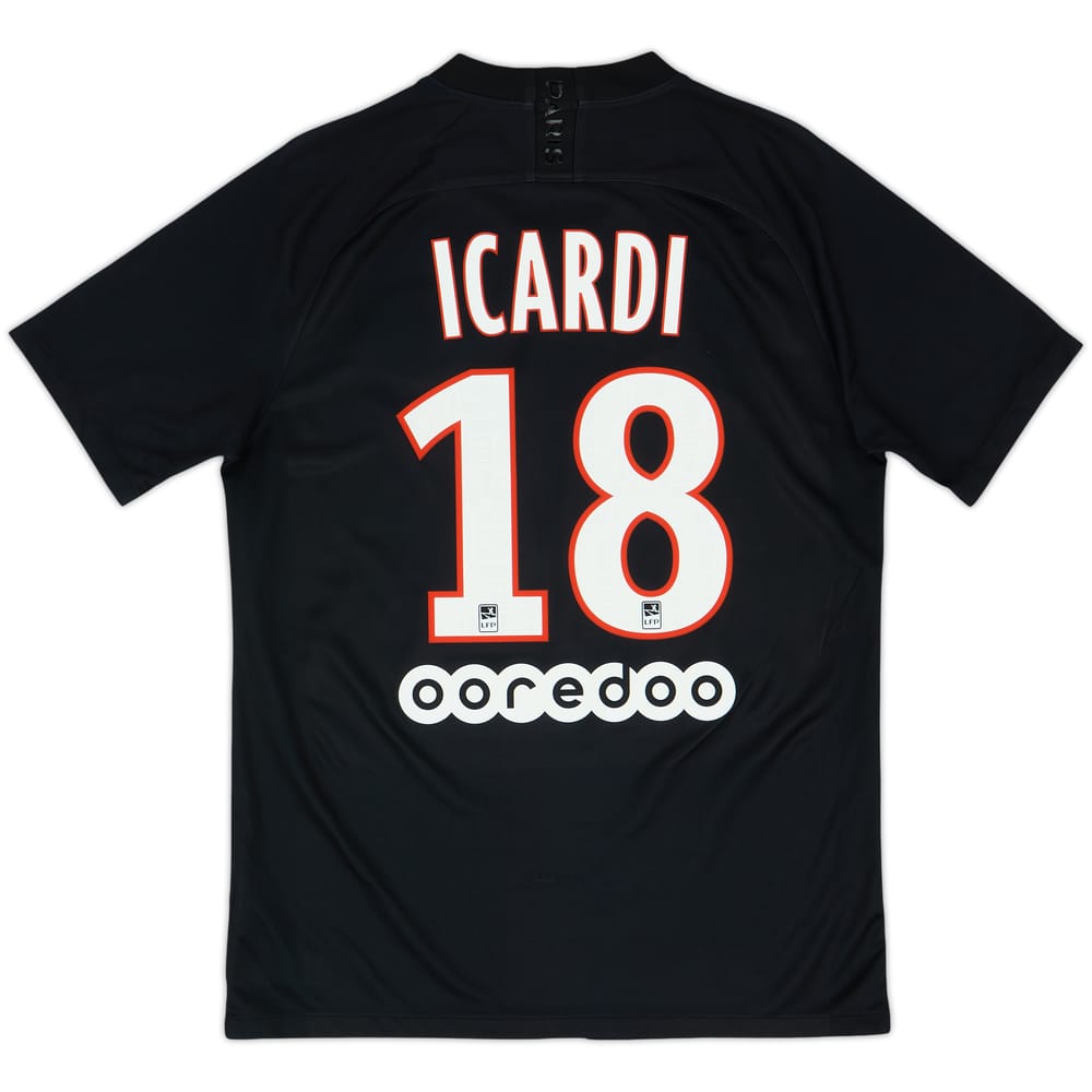 Camiseta de la cuarta equipación del Paris Saint-Germain 2019-20 Icardi #18 - 8/10 - (M)