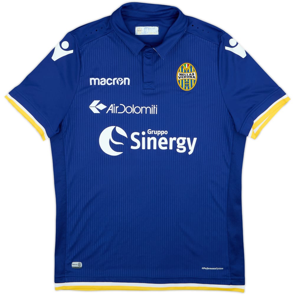 2018-19 Hellas Verona Home Shirt - 8/10 - (M)