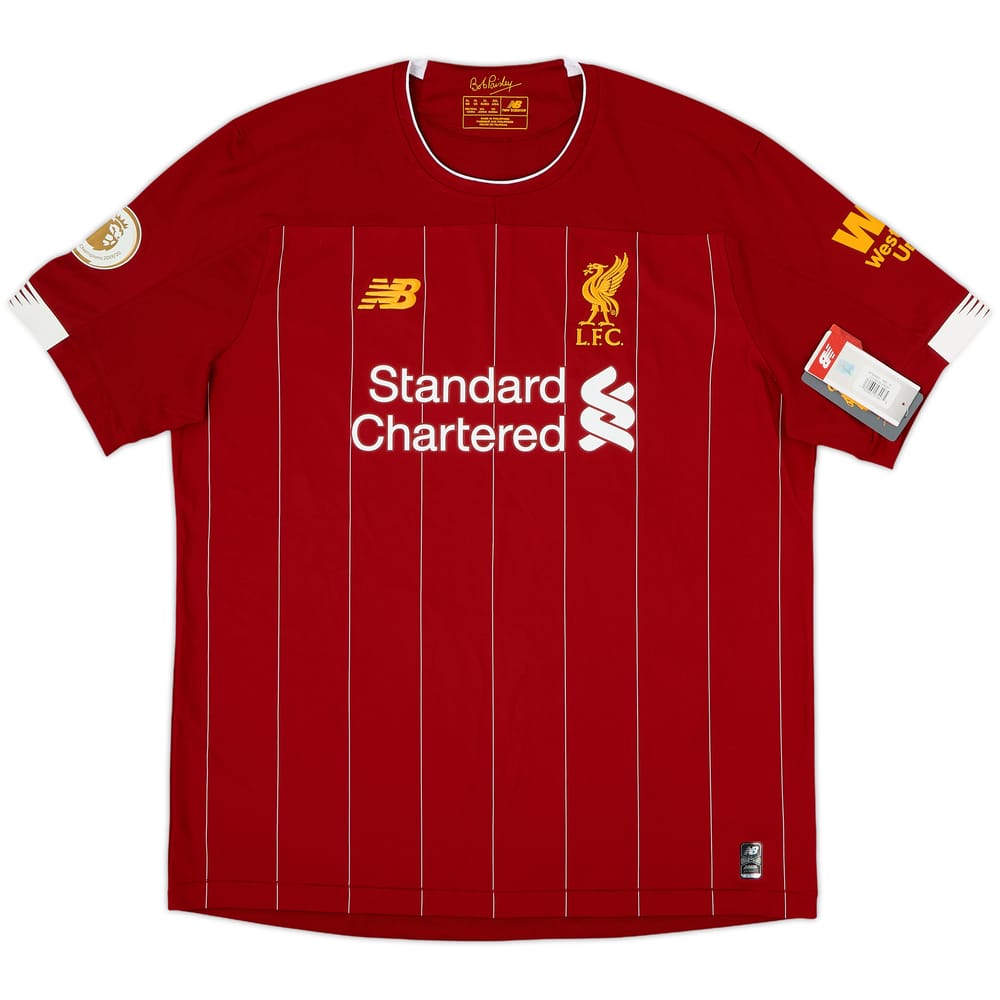 Camiseta de local 'Campeones' del Liverpool 2019-20 (XL)