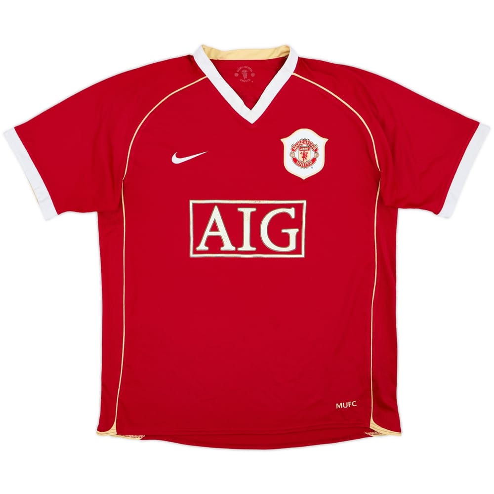 2006-07 Manchester United Home Shirt - 5/10 - (M)