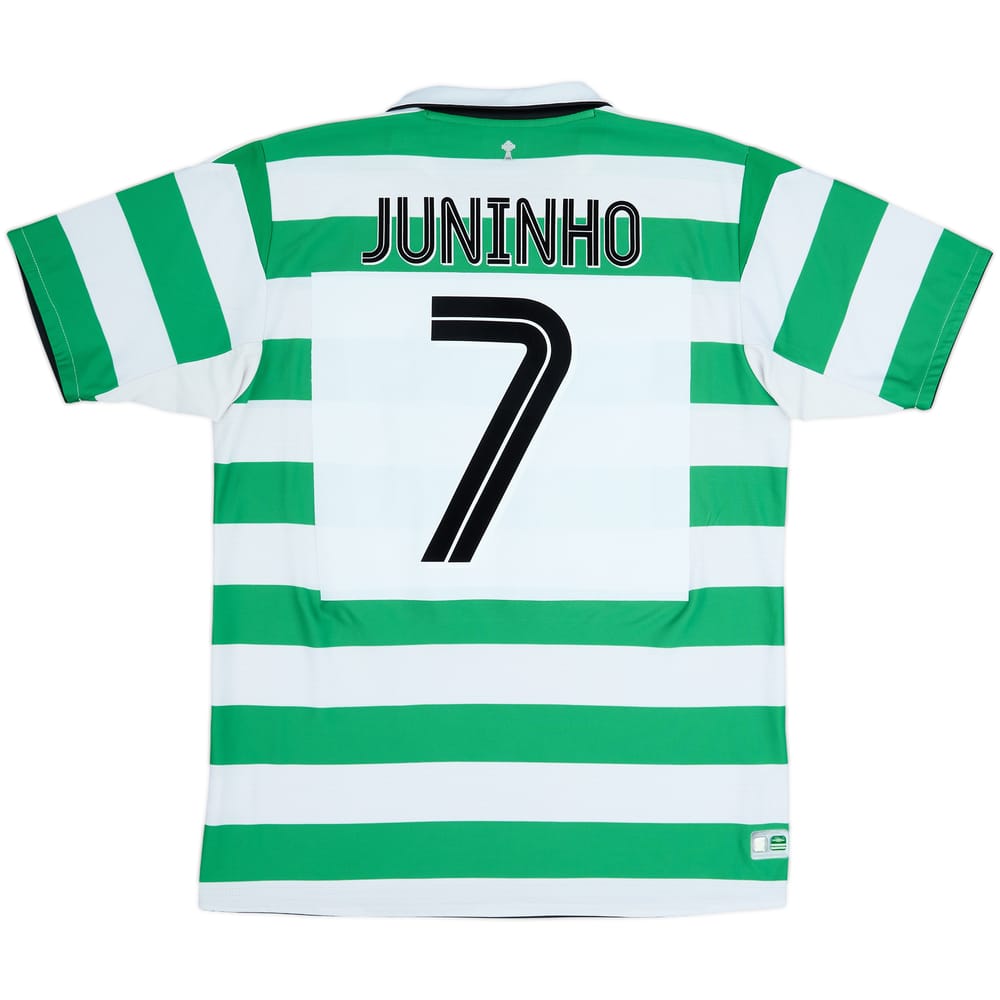 2004-05 Celtic Home Shirt Juninho #7 - 6/10 - (L)