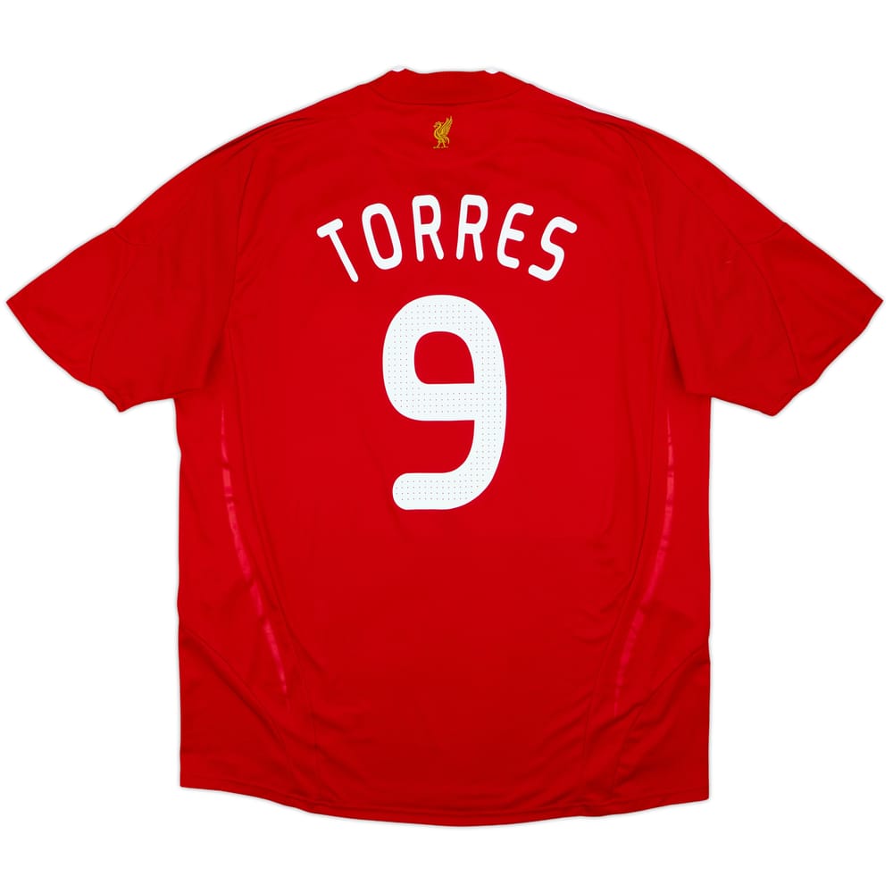 2008-10 Liverpool Home Shirt Torres #9 - 6/10 - (XXL)