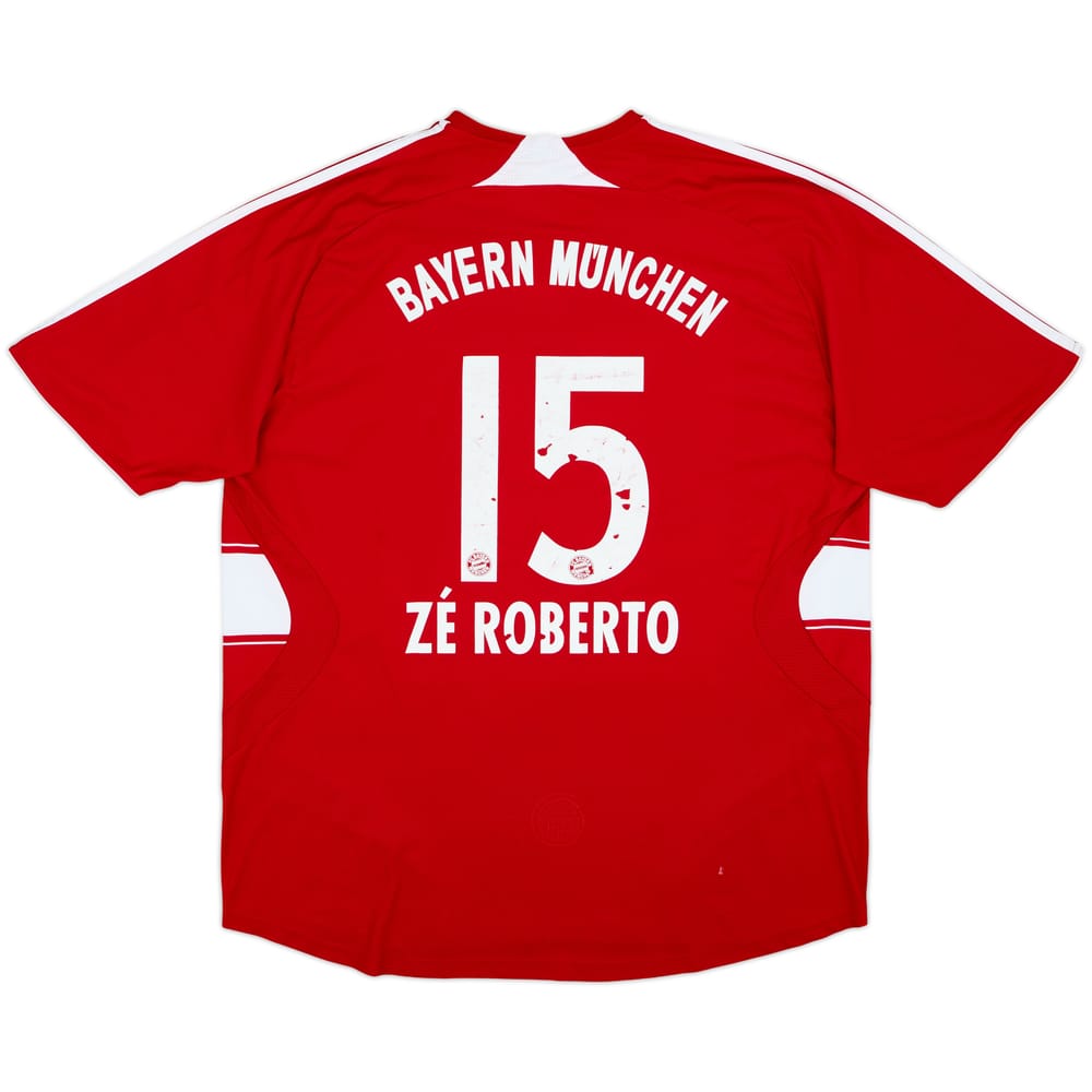 2008-09 Bayern Munich Home Shirt Ze Roberto #15 - 5/10 - (XXL)
