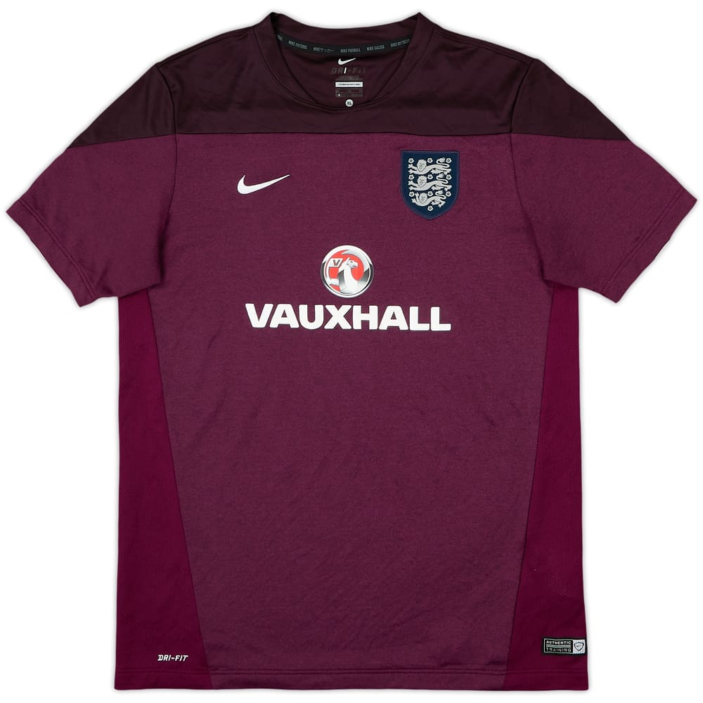 2014-15 England Nike Training Shirt - 8/10 - (XL.Boys)