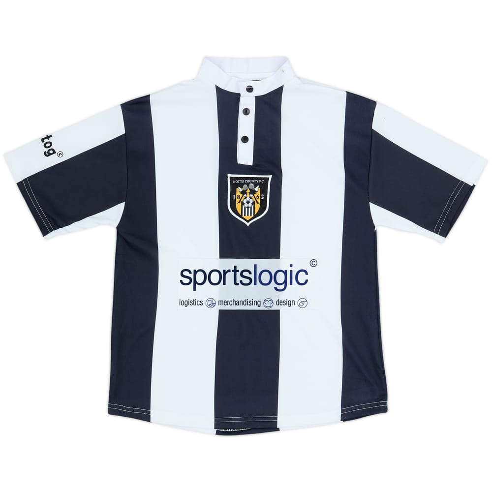 Camiseta de local del Notts County 2000-01 - 8/10 - (Niños S)
