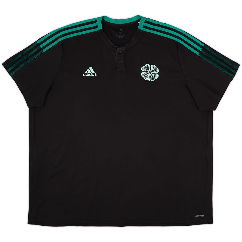 2021-22 Celtic adidas Polo Shirt - 8/10 - (3XL)