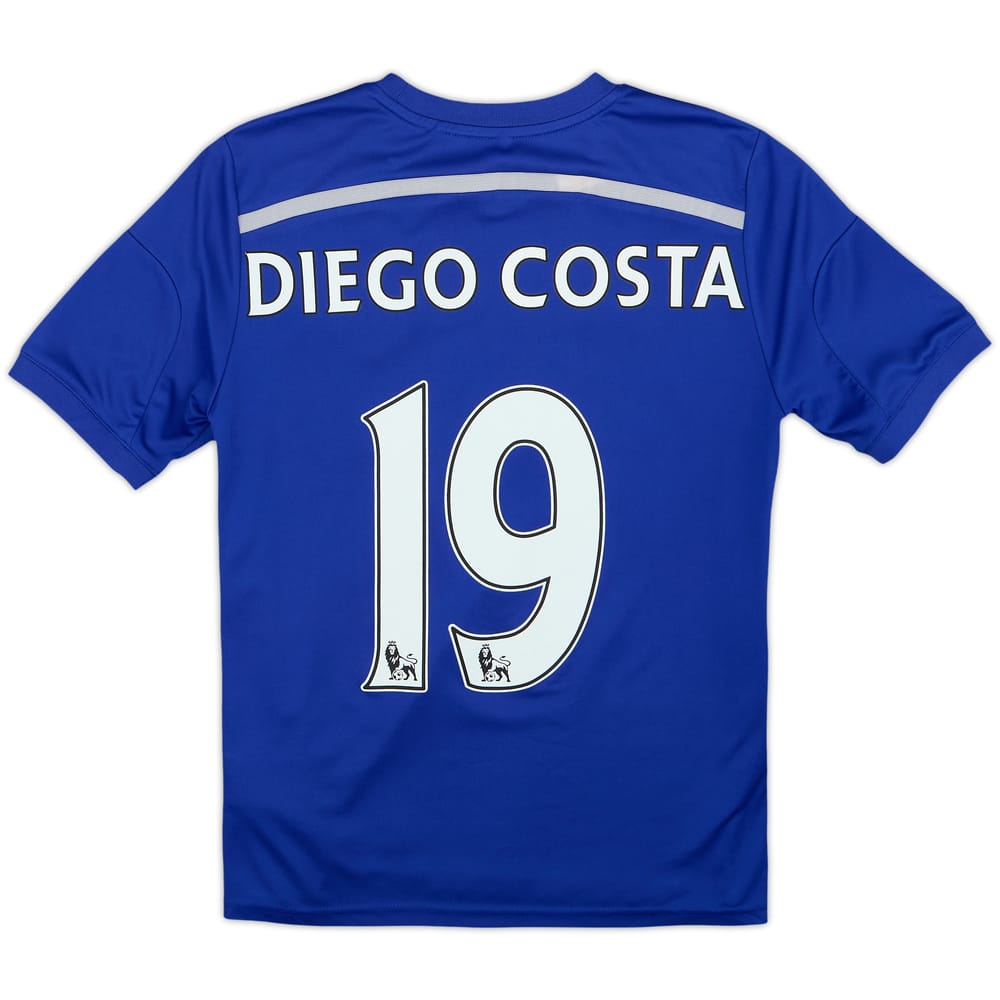 2014-15 Chelsea Home Shirt Diego Costa #19 - 6/10 - (L.Boys)