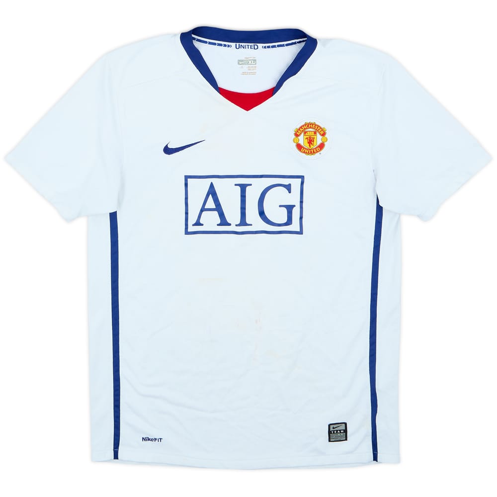 2008-10 Manchester United Away Shirt - 5/10 - (XL.Boys)