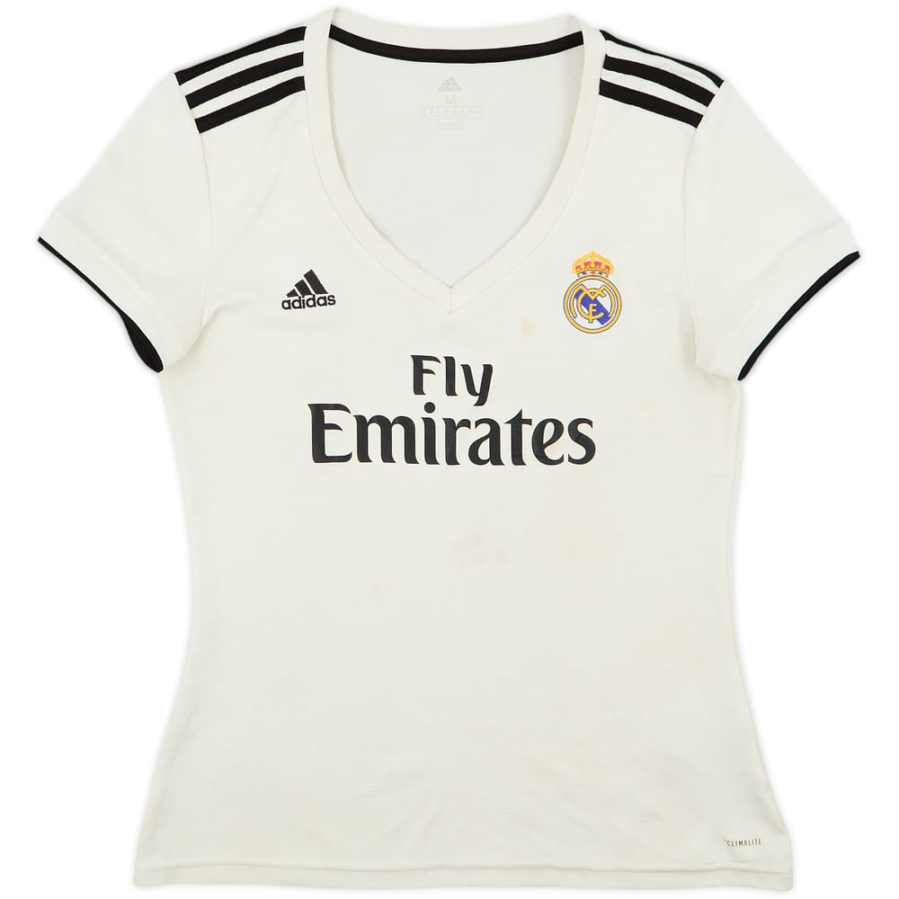 2018-19 Real Madrid Home Shirt - 4/10 - (Women's M)