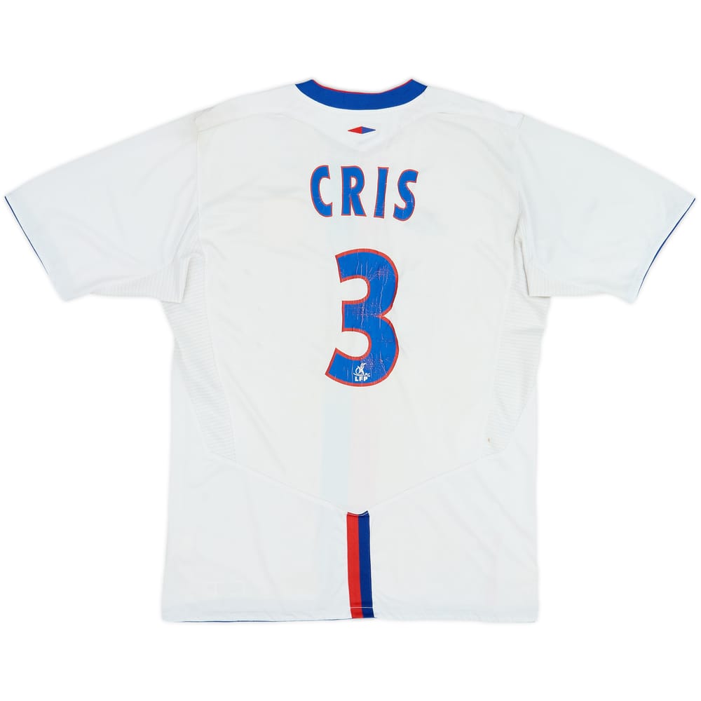 2004-05 Lyon Home Shirt Cris #3 - 4/10 - (M)