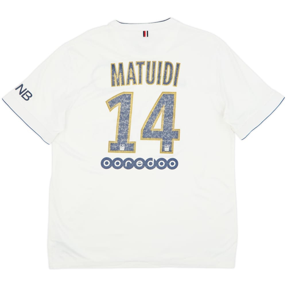 2014-15 Paris Saint-Germain Away Shirt Matuidi #14 - 4/10 - (XL)