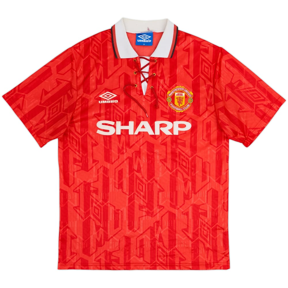 1992-94 Manchester United Home Shirt #11 - 5/10 - (M)