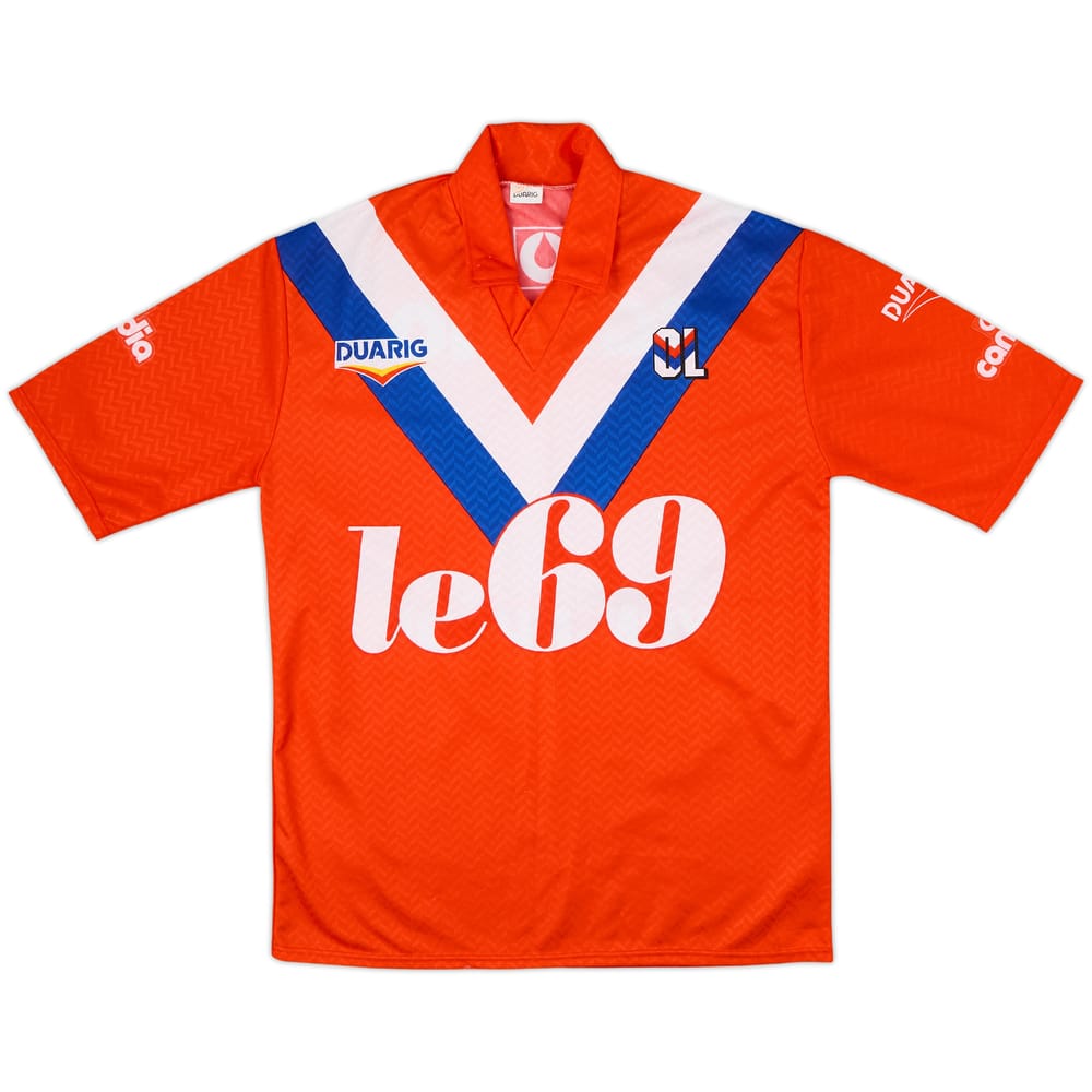 1990-91 Lyon Away Shirt - 9/10 - (M)