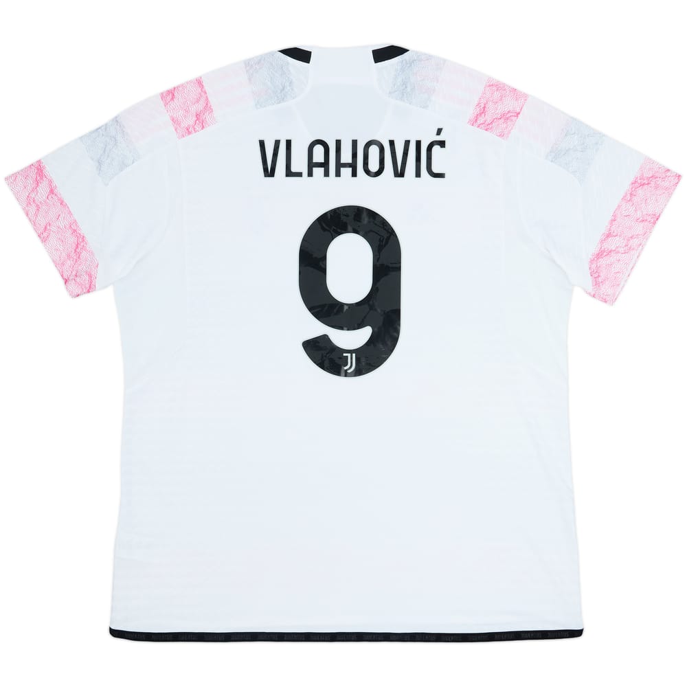 2023-24 Juventus Authentic Away Shirt Vlahovic #9 - 8/10 - (XXL)