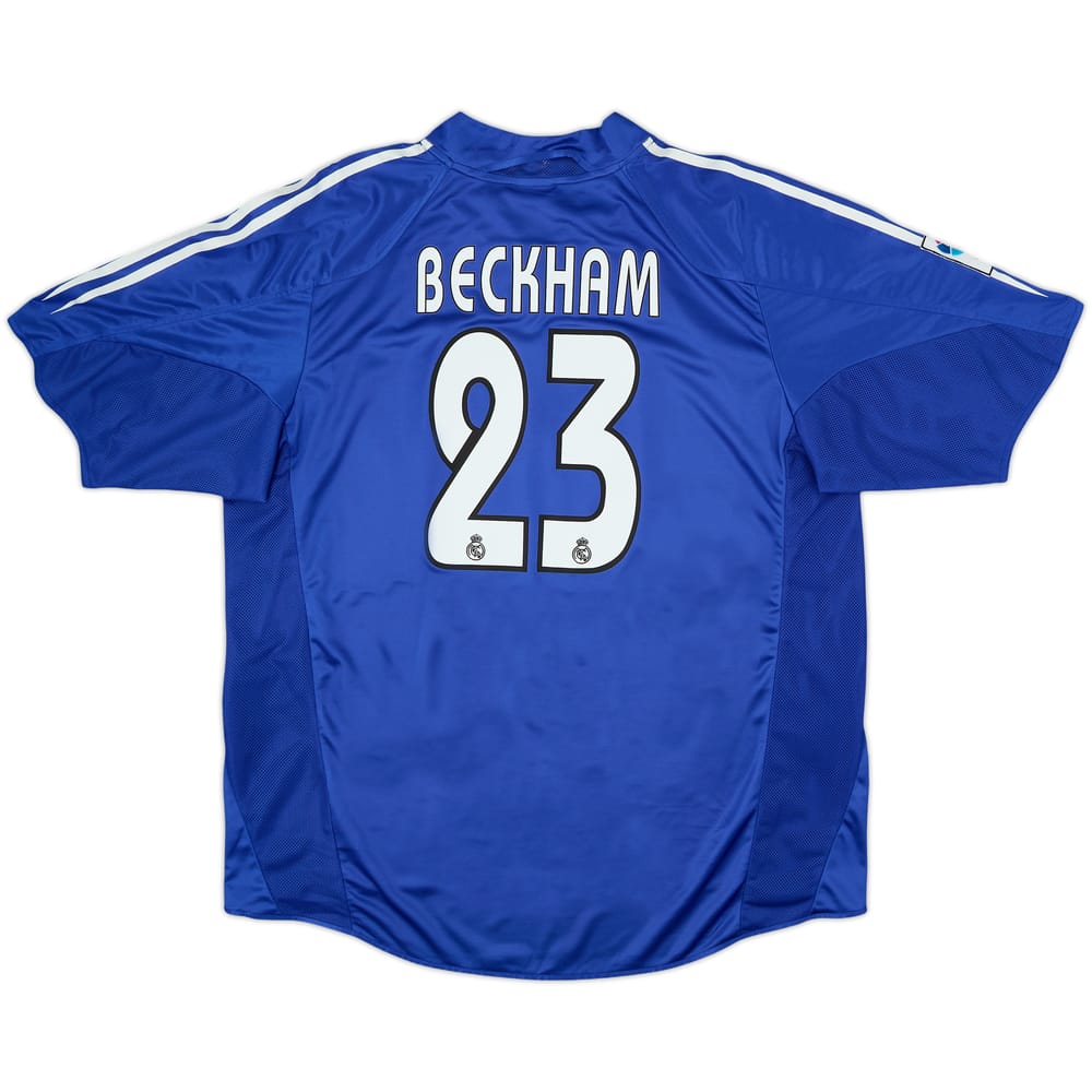 2004-05 Real Madrid Third Shirt Beckham #23 - 9/10 - (XL)
