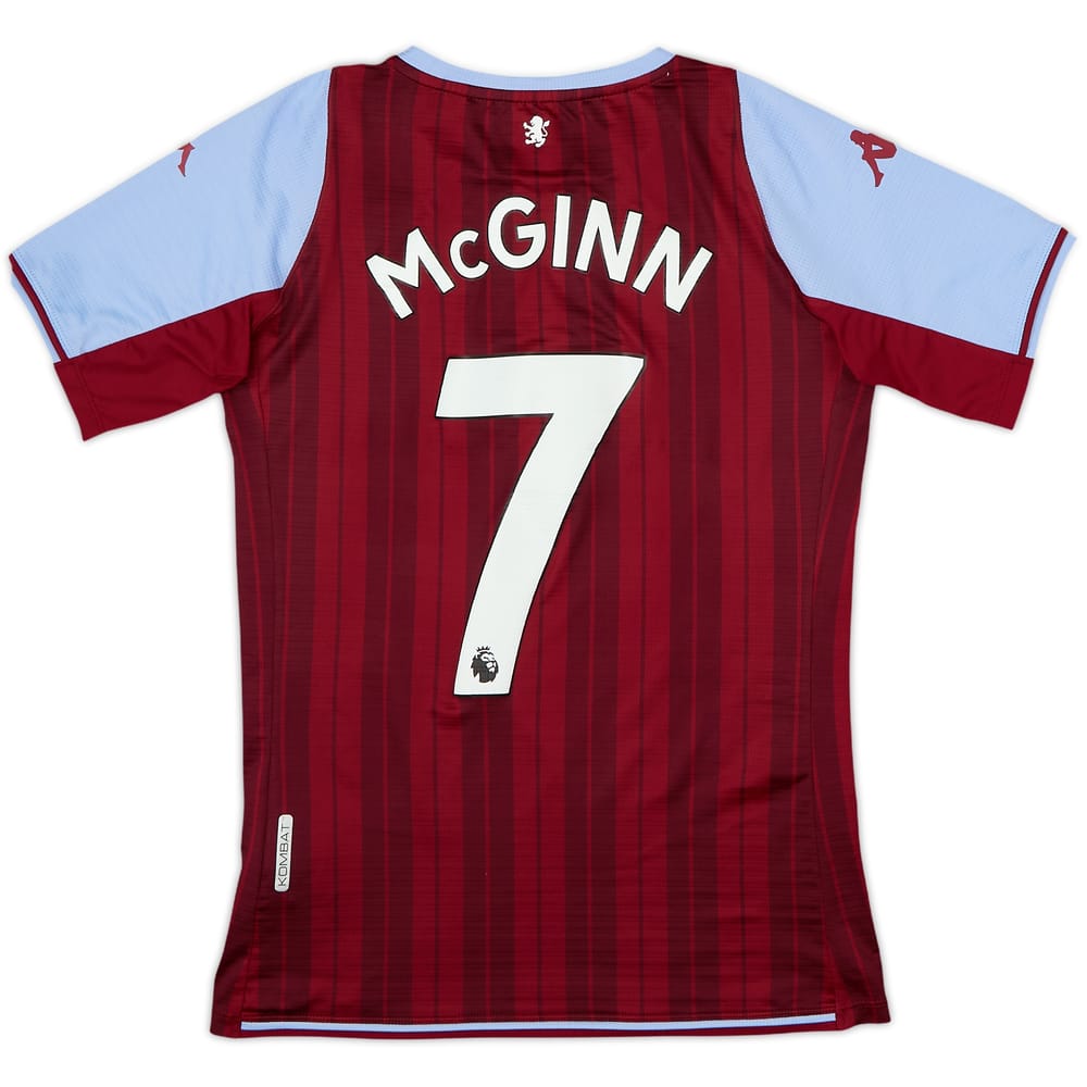 2021-22 Aston Villa Authentic Home Shirt McGinn #7 - 8/10 - (S)