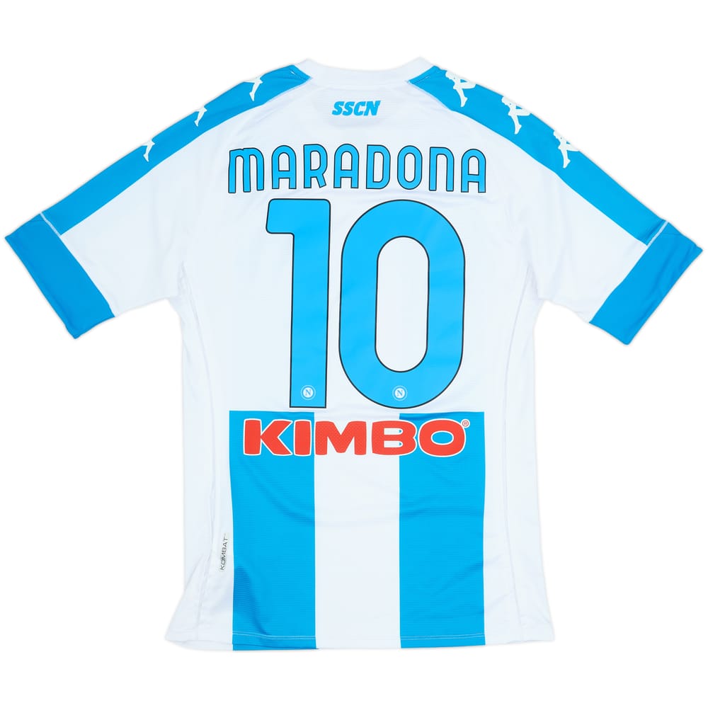 2020-21 Napoli Special Authentic Edition Fourth Shirt Maradona #10 - 8/10 - (L)