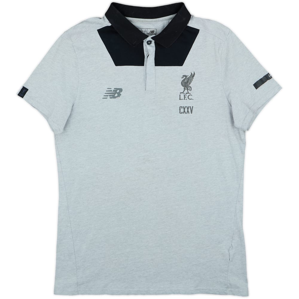 2017-18 Liverpool New Balance Polo Shirt - 4/10 - (S)