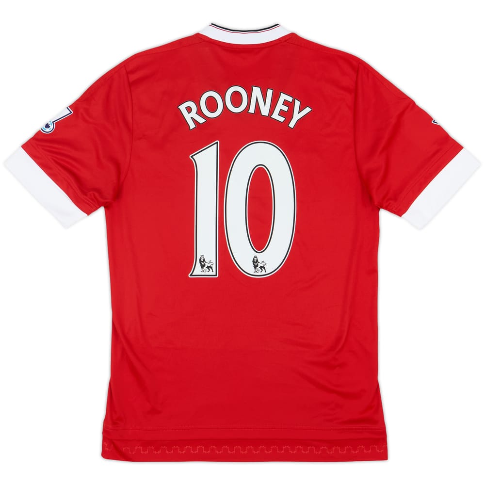 2015-16 Manchester United Home Shirt Rooney #10 - 10/10 - (S)