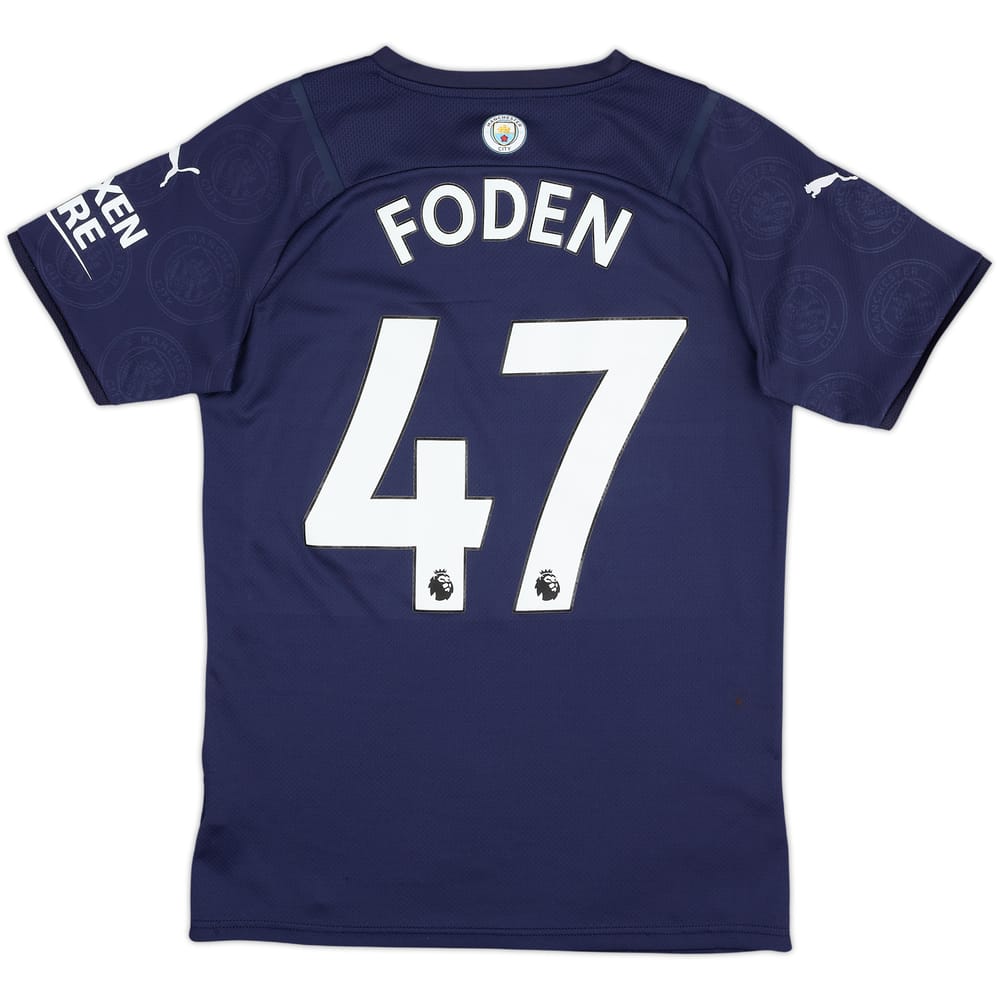2021-22 Manchester City Third Shirt Foden #47 - 7/10 - (S)