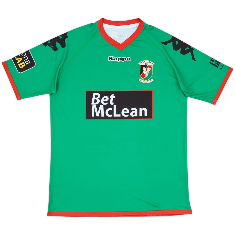 2016-17 Glentoran Home Shirt - 10/10 - (XL)