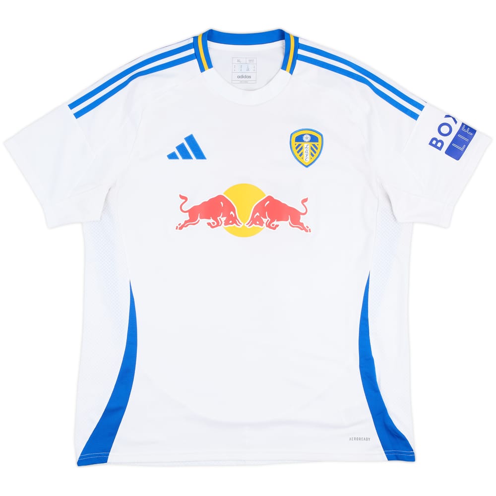2024-25 Leeds United Home Shirt - 8/10 - (XL)