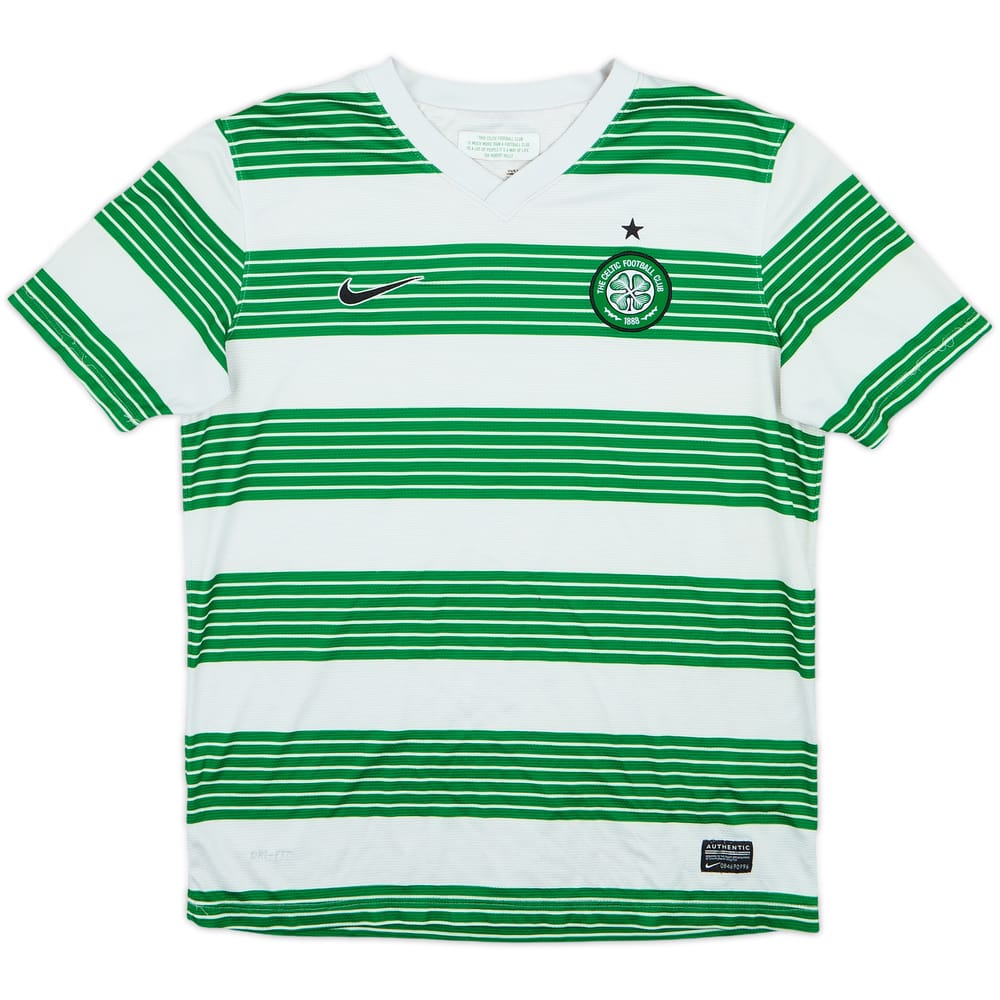 2013-15 Celtic Home Shirt - 4/10 - (14-15 Years)