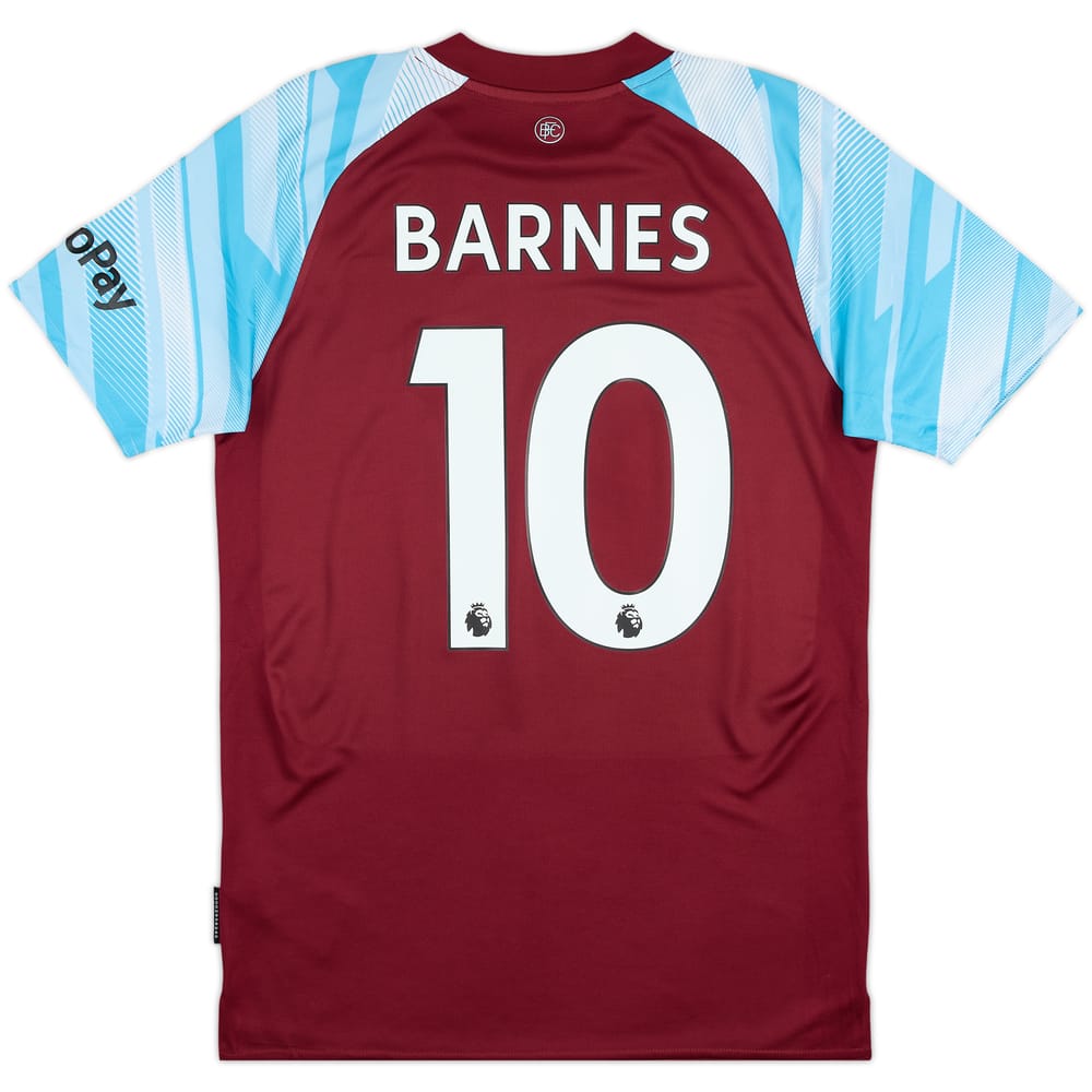 2021-22 Burnley Home Shirt Barnes #10 - 9/10 - (S)