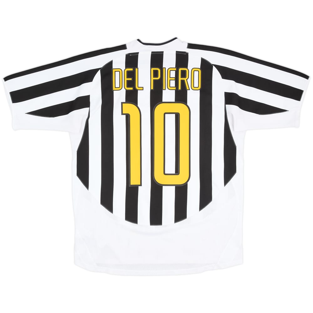 2003-04 Juventus Home Shirt Del Piero #10 - 6/10 - (XL)