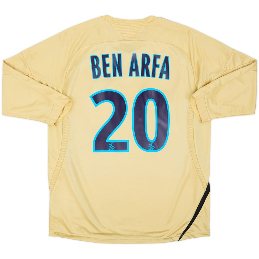 2008-09 Olympique de Marsella Tercera Camiseta Ben Arfa #20 - 8/10 - (L)