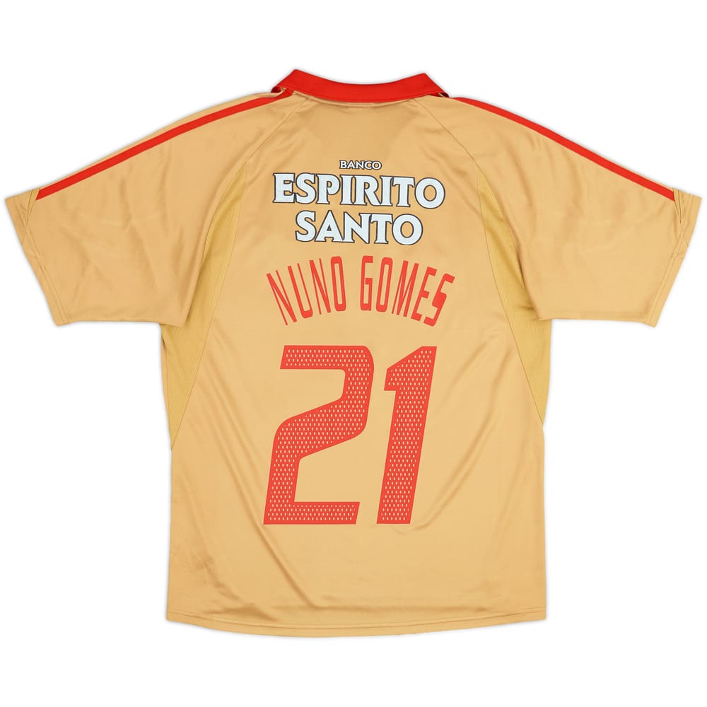 2004-05 Benfica Third Shirt Nuno Gomes #21 - 6/10 - (L)