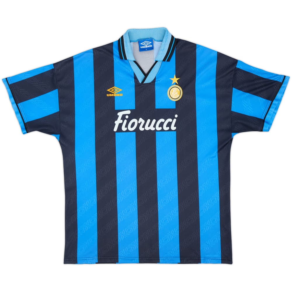 1994-95 Inter Milan Home Shirt - 7/10 - (XL)
