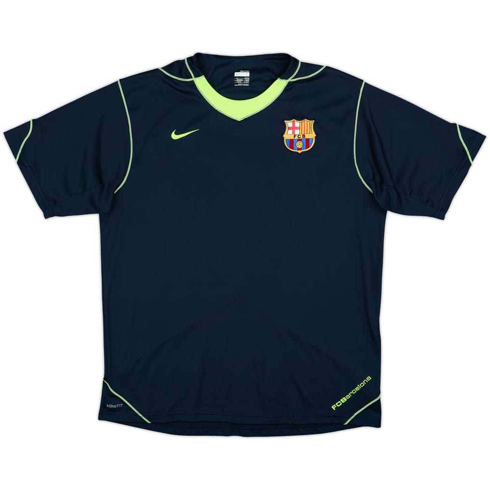 2007-08 Barcelona Nike Training Shirt - 9/10 - (L)