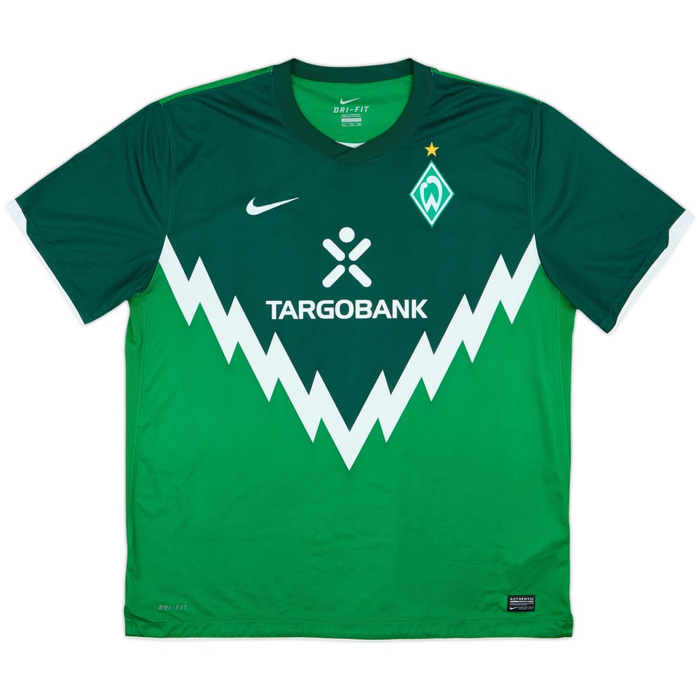 2010-11 Werder Bremen Home Shirt - 8/10 - (XXL)