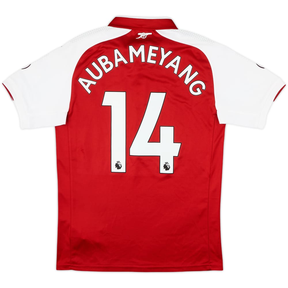 Camiseta de local del Arsenal 2017-18 Aubameyang #14 - 8/10 - (S)