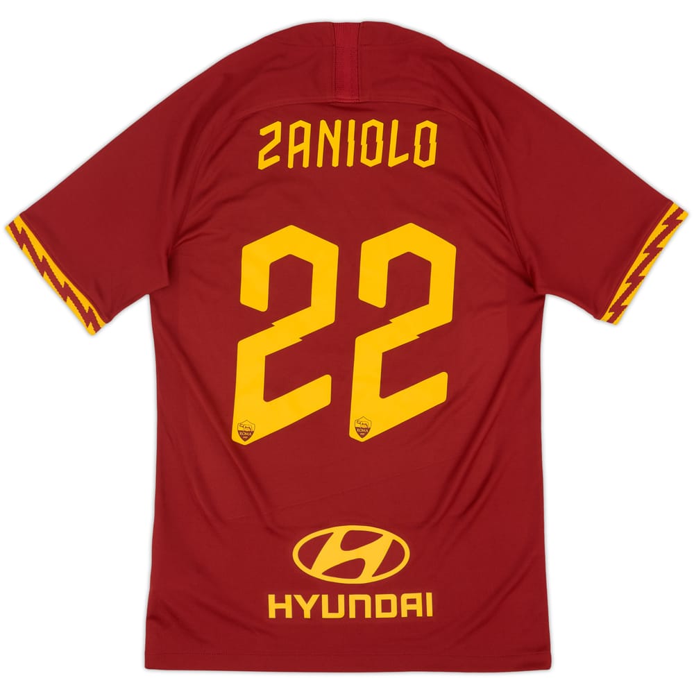 2019-20 Roma Home Shirt Zaniolo #22 - 10/10 - (S)