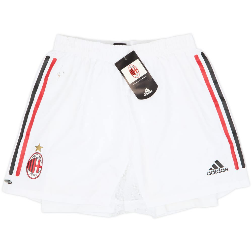 Shorts de visitante versión jugador adidas del AC Milan 2000-01 (M)