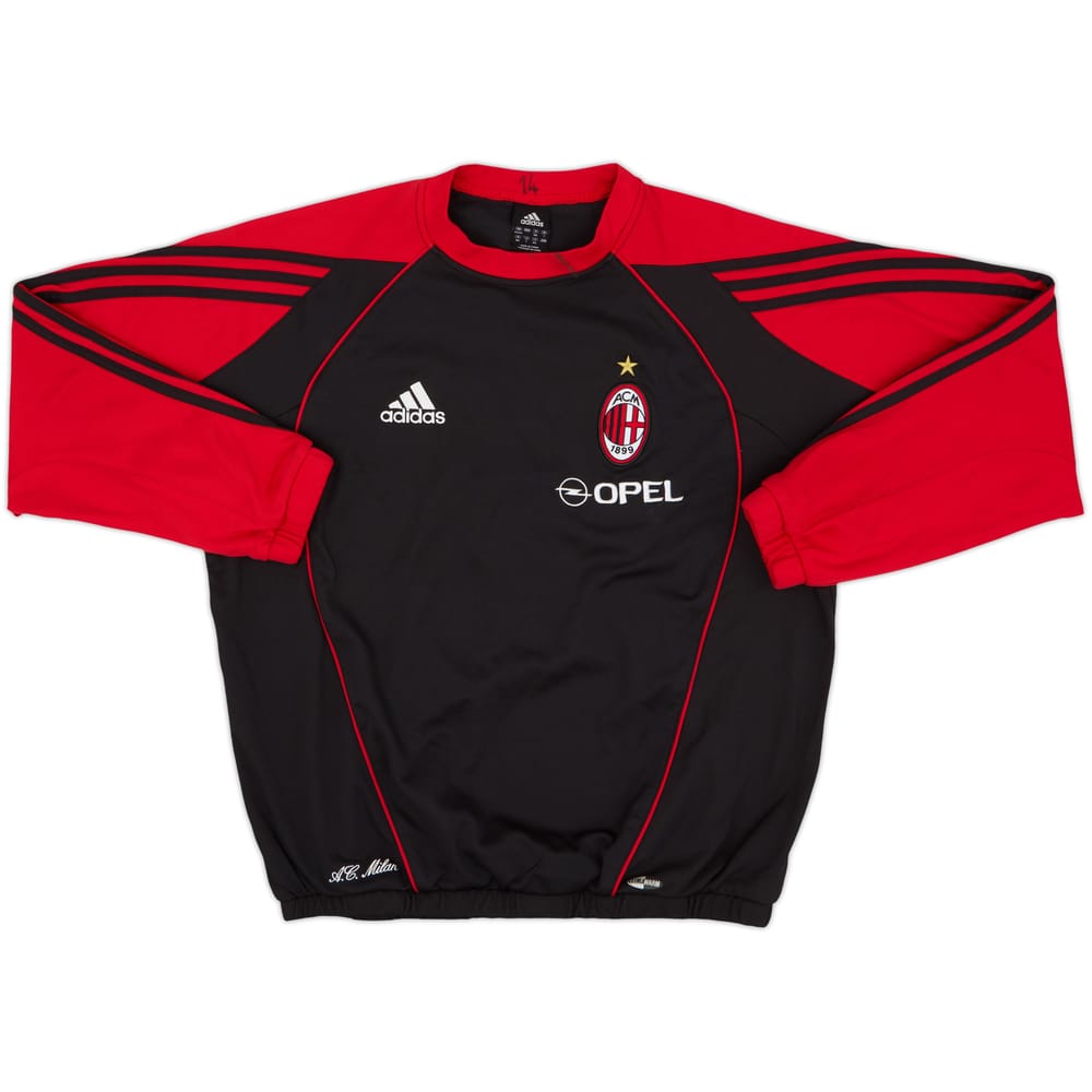 2005-06 AC Milan Player Issue adidas Sweat Top - 6/10 - (L)