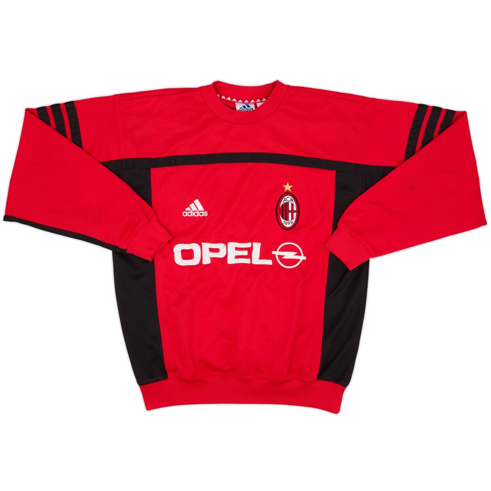 Sudadera adidas versión jugador del AC Milan 2000-01 - 8/10 - (M/L)