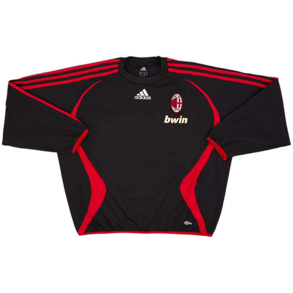 2006-07 AC Milan Player Issue adidas Sweat Top - 6/10 - (L)