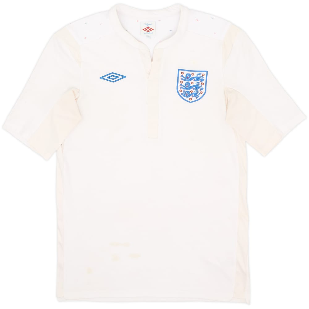 2010-11 England Home Shirt - 4/10 - (S)